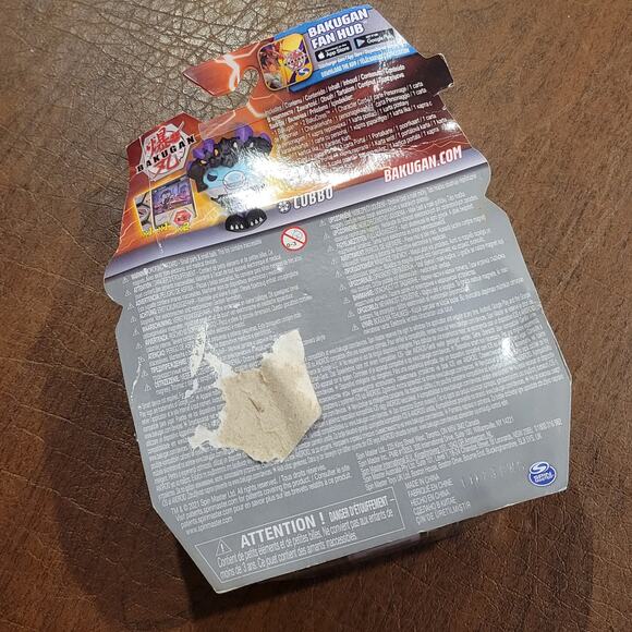 Bakugan CUBBO Black Nillious Battle Planet 2022 Action Figure Spin Master New - Picture 5 of 7